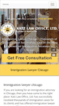 Mobile Screenshot of katzlawchicago.com